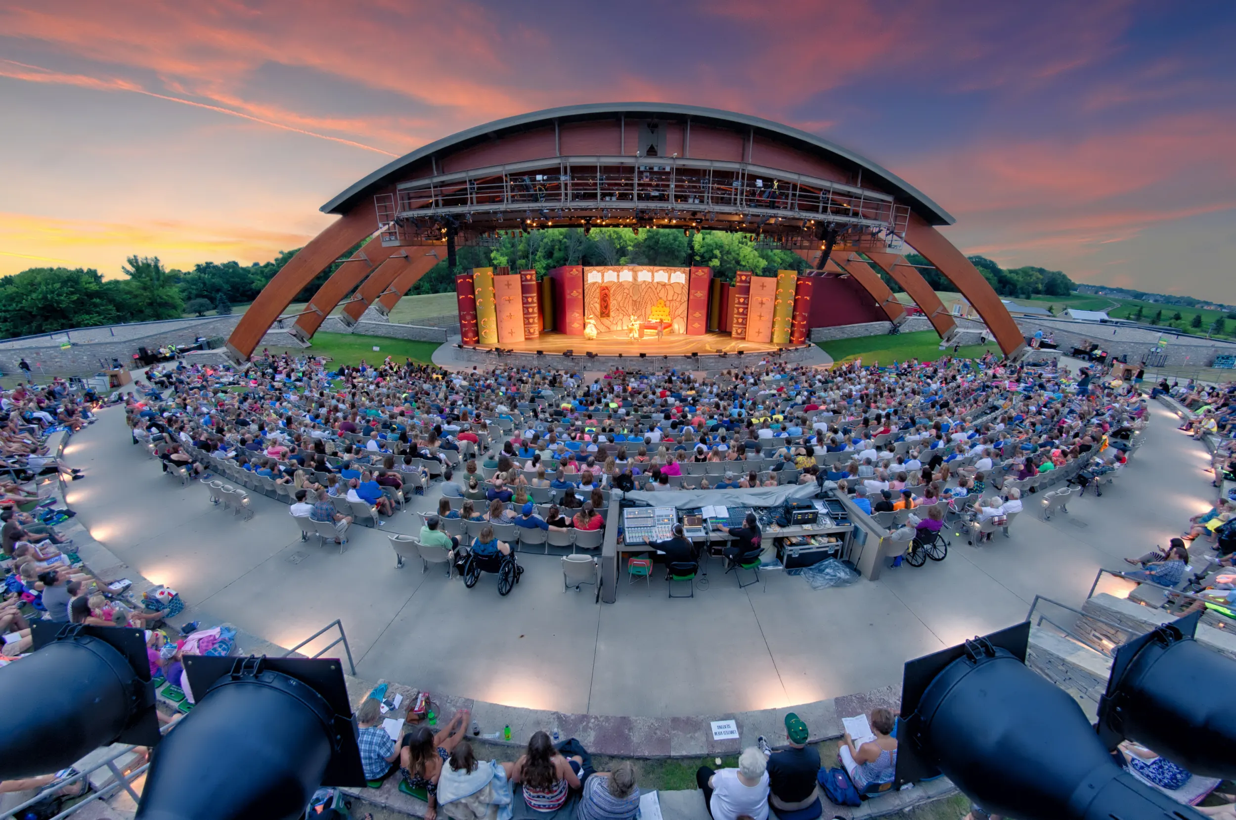 Bluestem Amphitheater in Moorhead