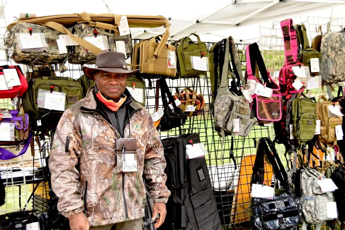 Gear Bags Plus owner Reckie James