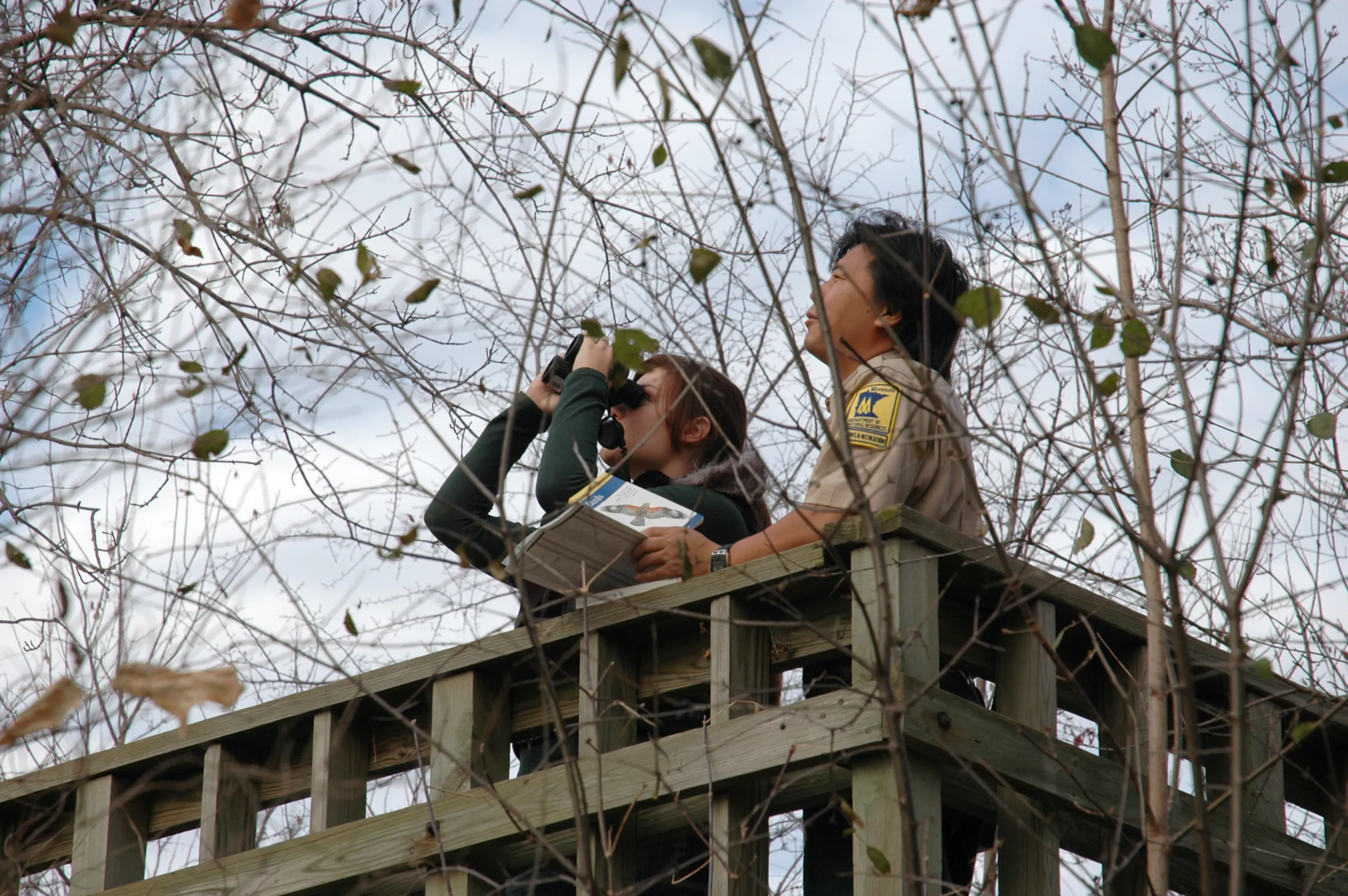 Birdwatching with the DNR's birding kit
