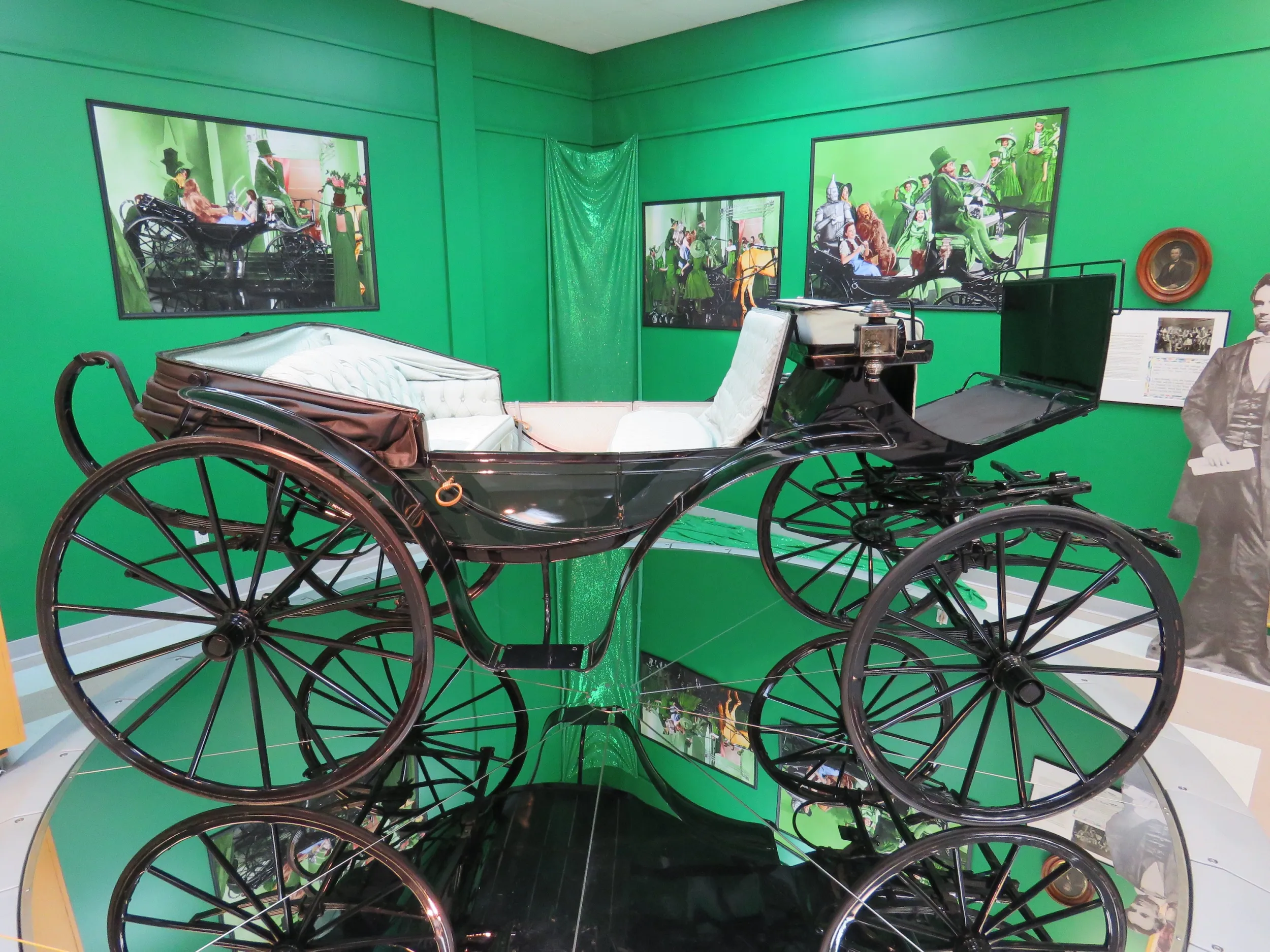 Judy Garland Museum Emerald City carriage
