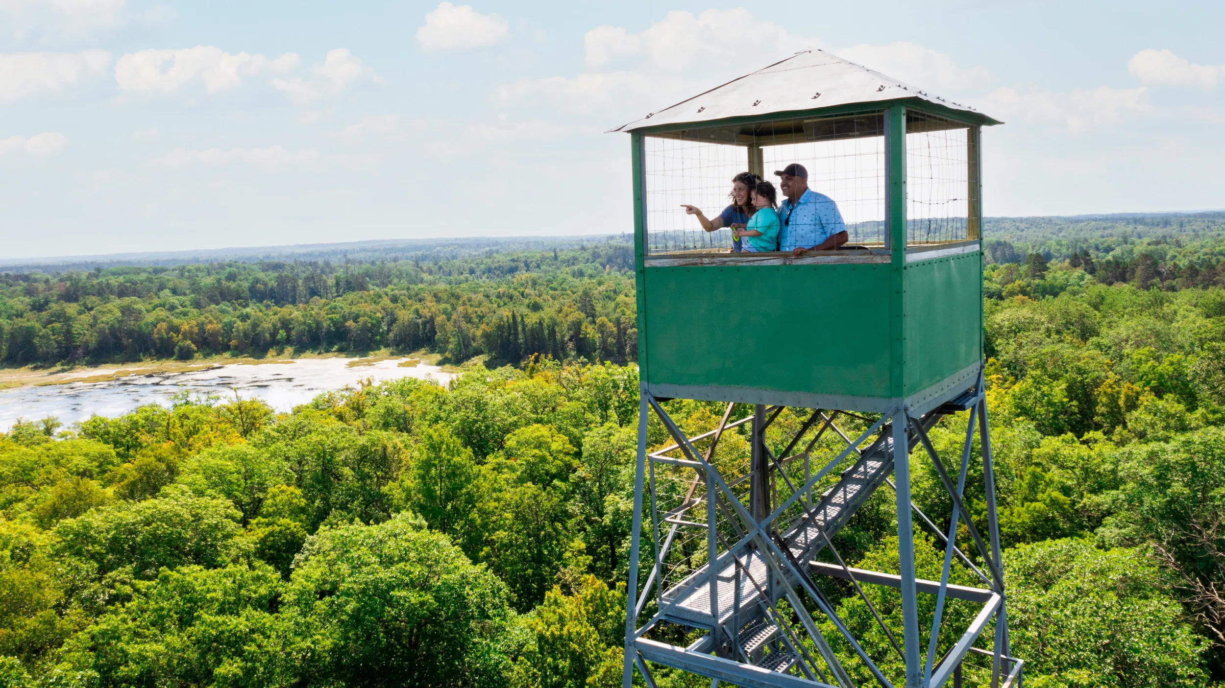 The Fire Tower at Itasca State Park