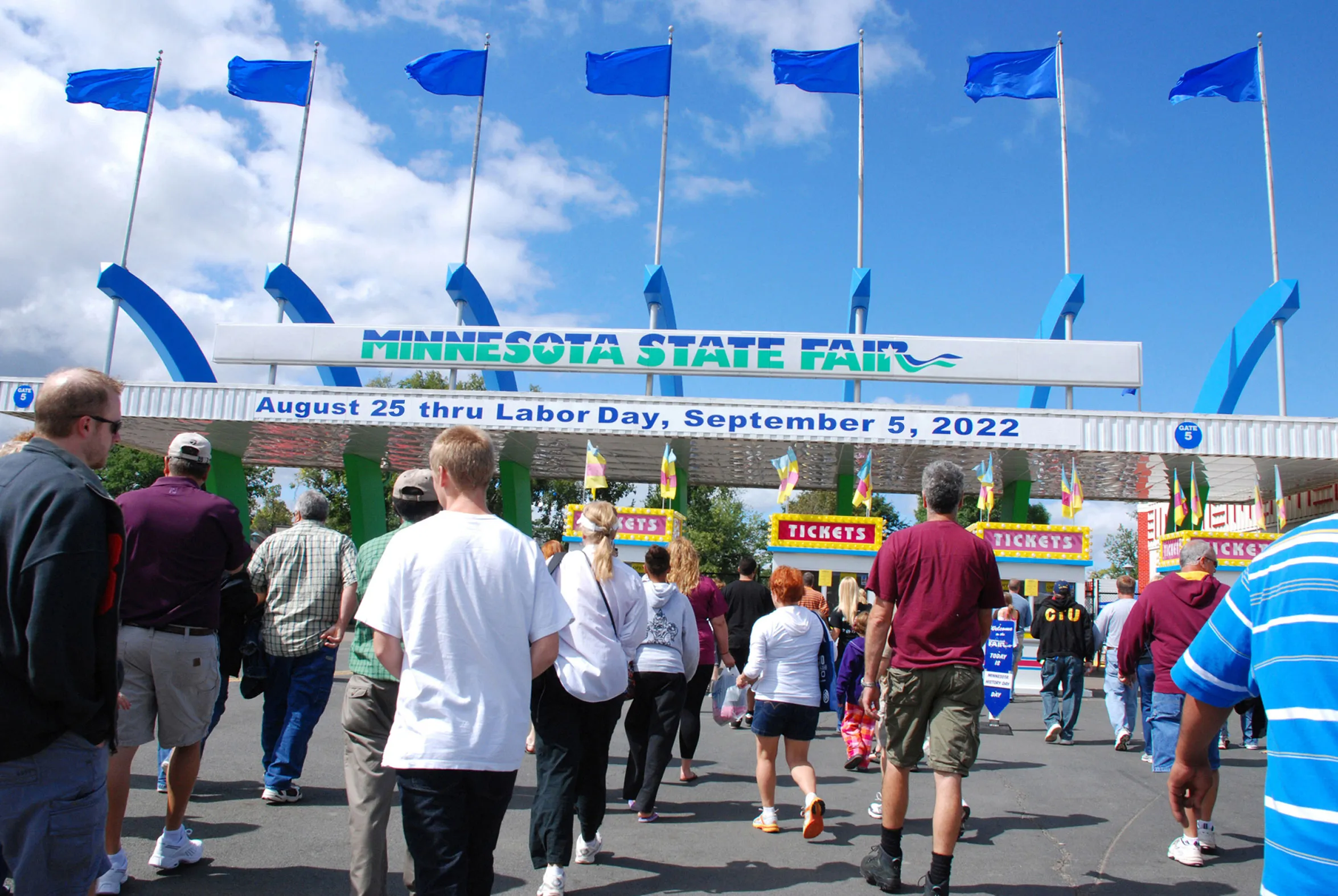 Minnesota State Fair main entrance