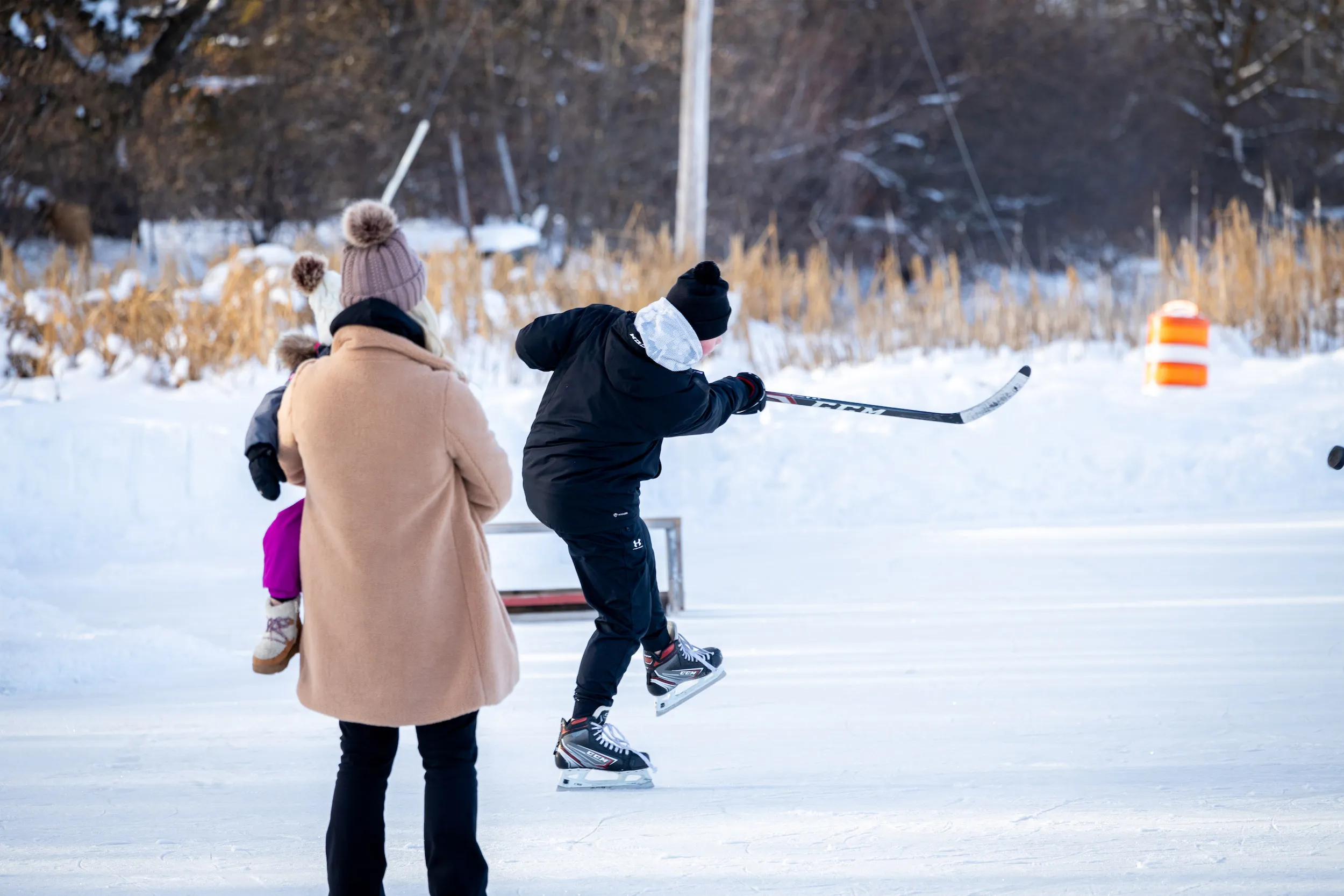 Warroad Riverbend Skate Path
