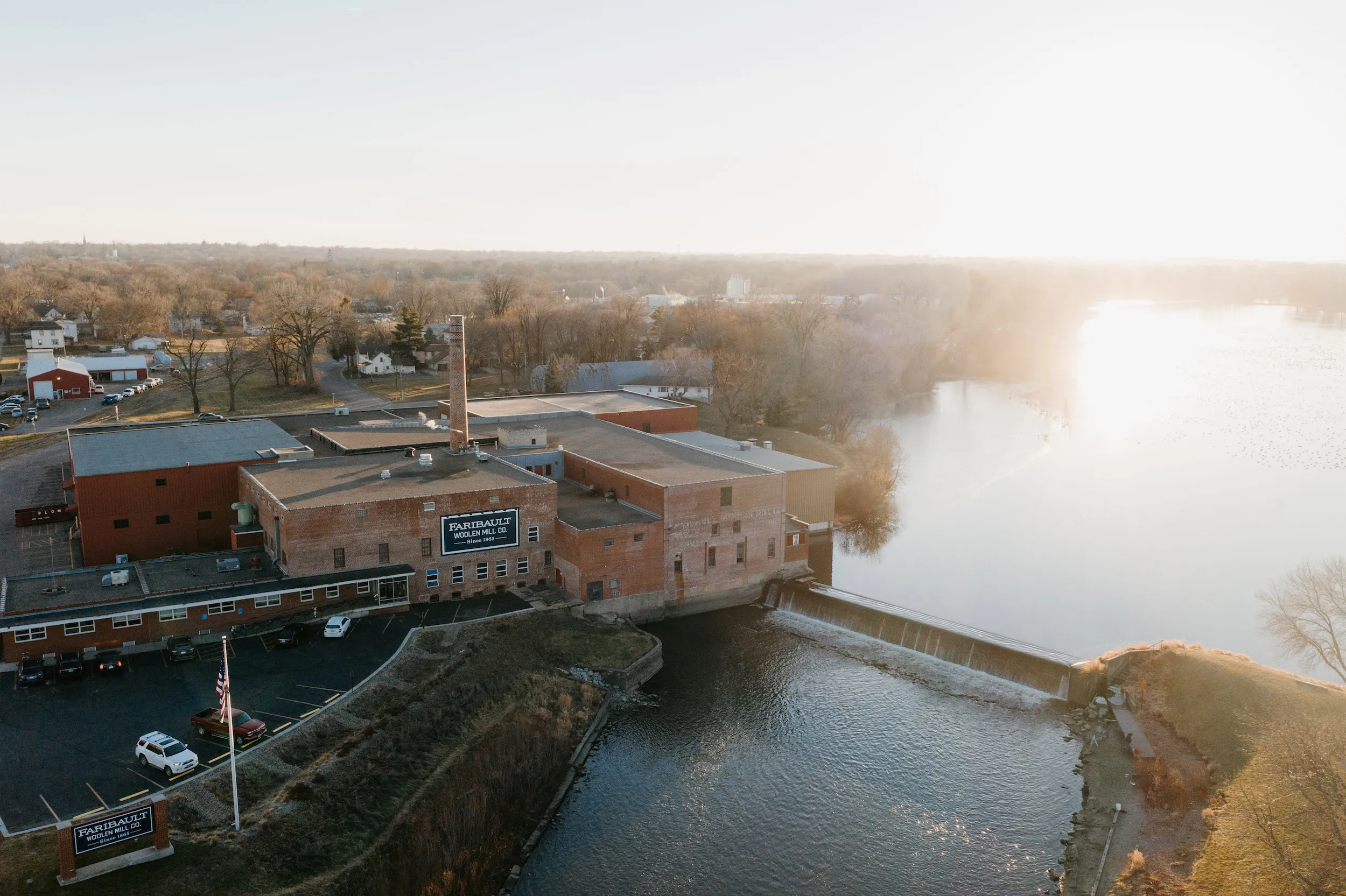 Faribault Woolen Mill factory and flagship store
