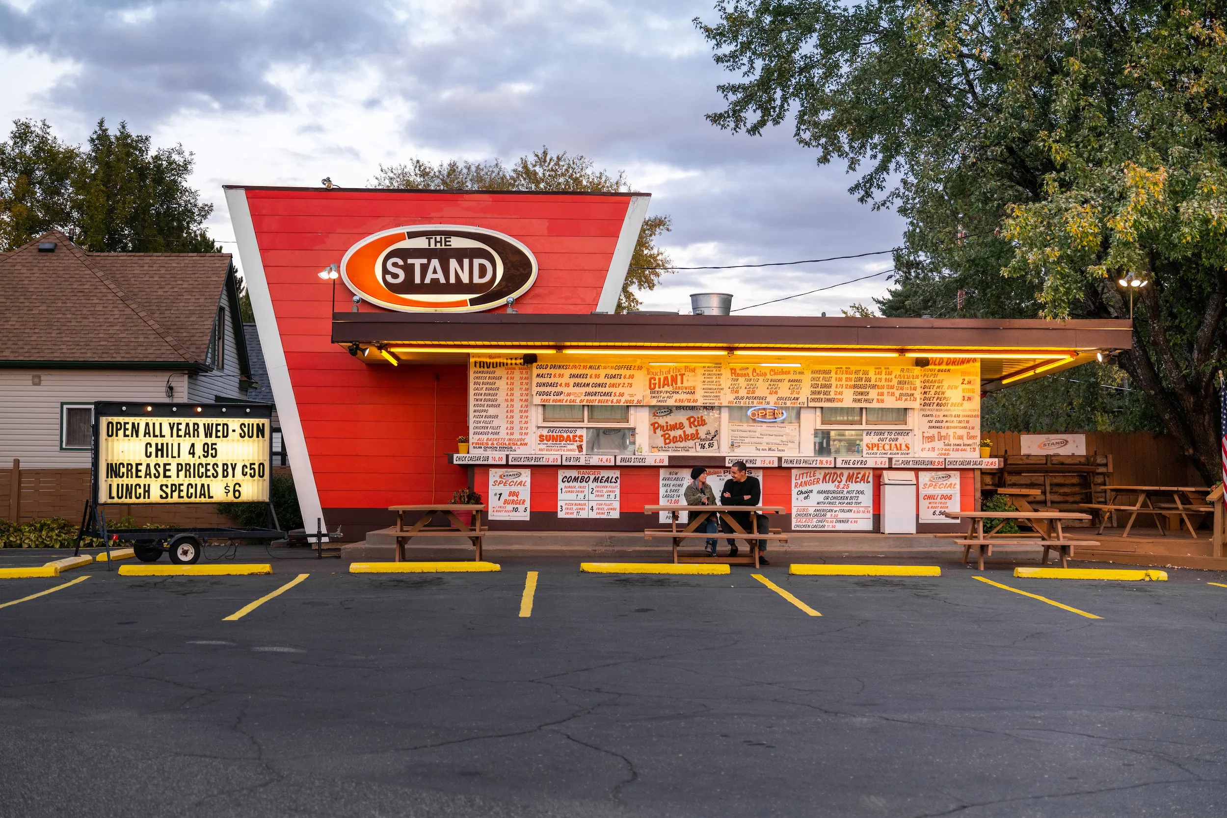 Drive-in restaurant The Stand in Chisholm