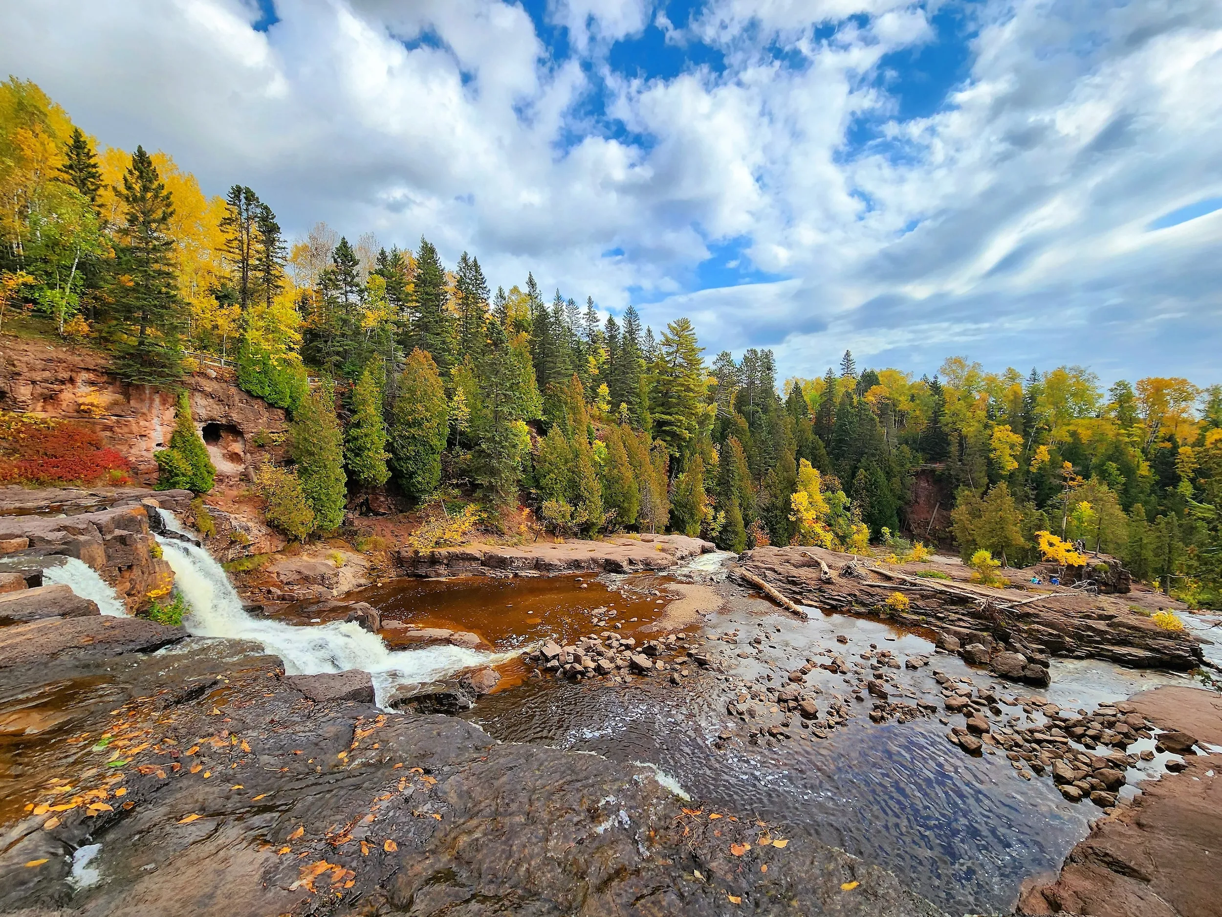 Gooseberry Falls in Two Harbors