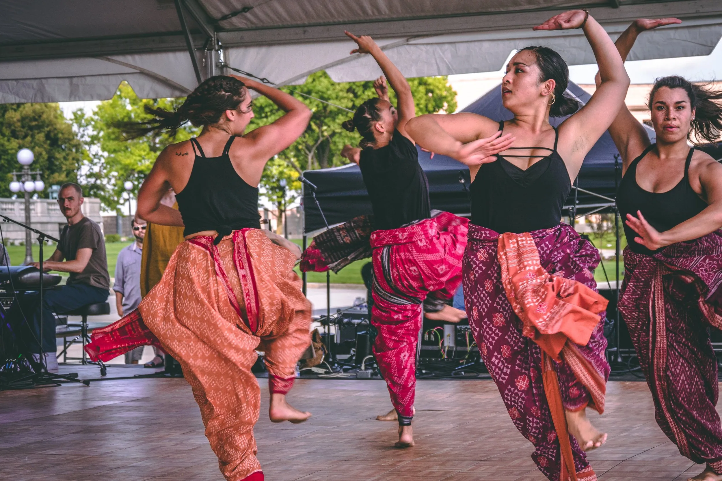 A dance performance at IndiaFest in St. Paul