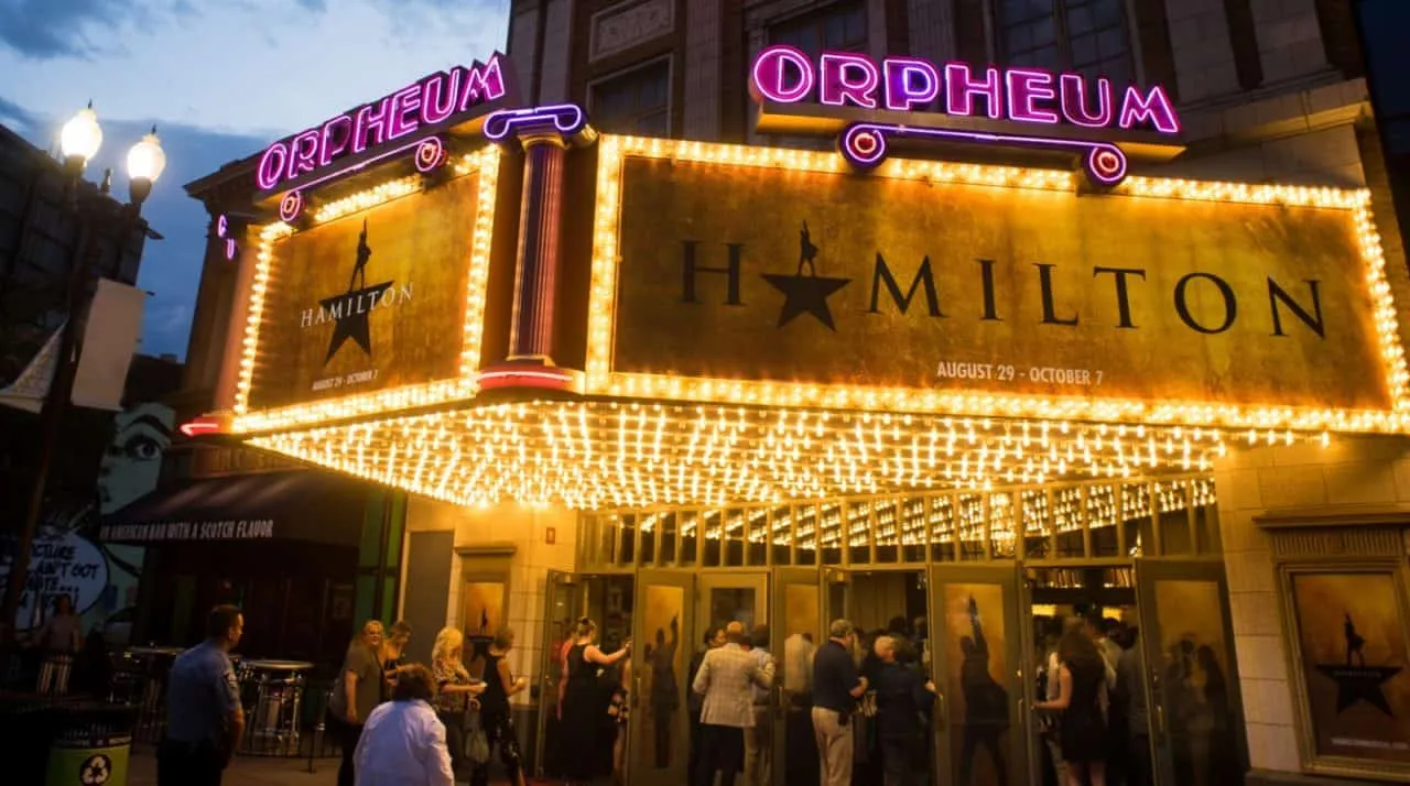 Hennepin Theatre Trust presents Hamilton at Orpheum Theatre