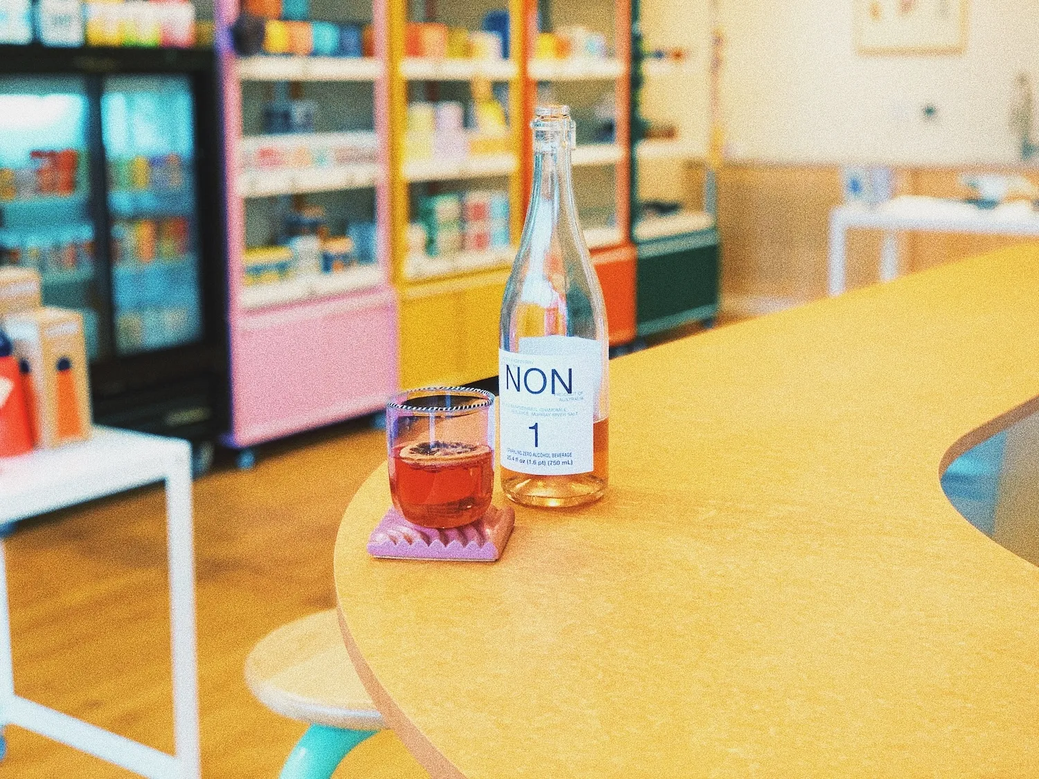 Marigold non-alcoholic beverage shop