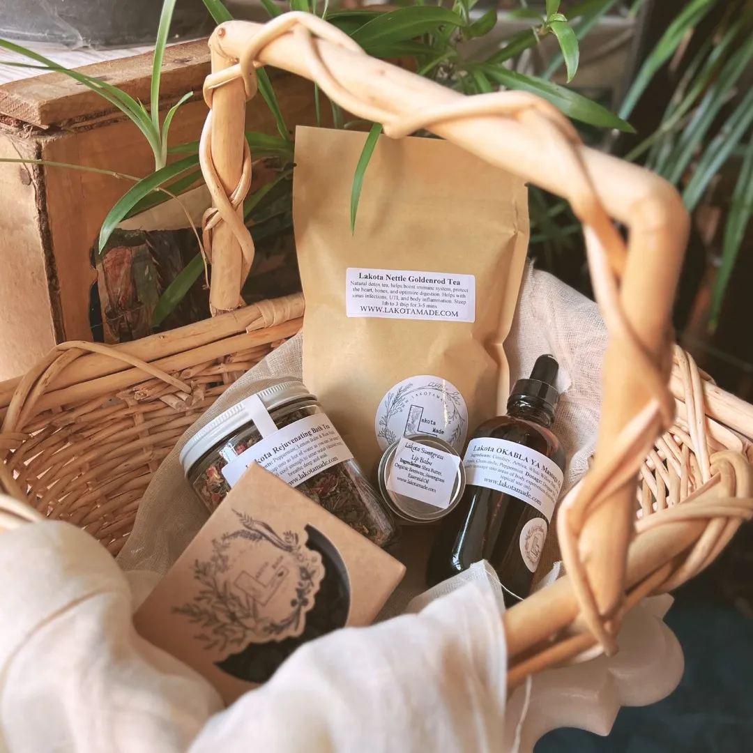 A bundle of popular Lakota Made products