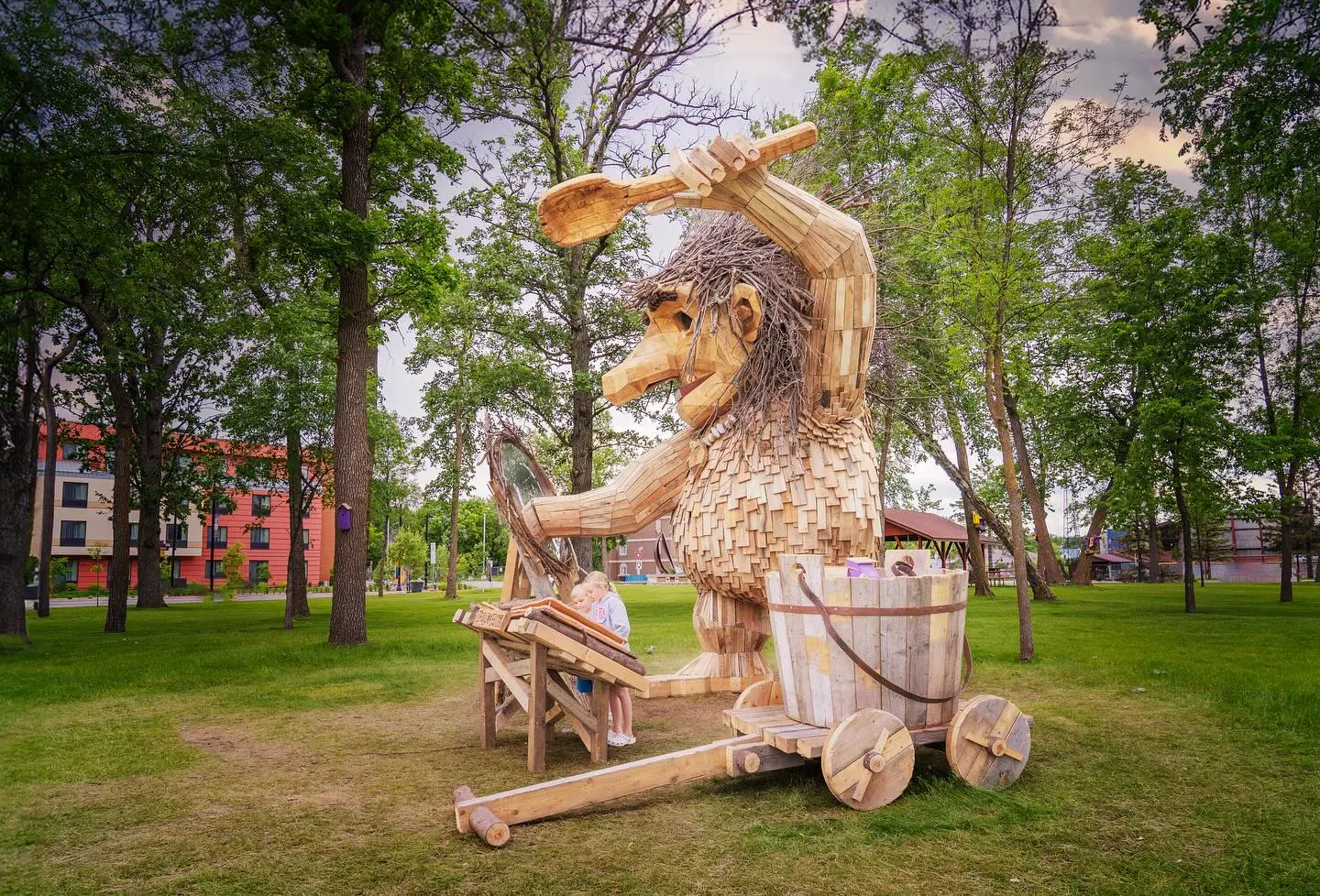 Alexa's Elixir troll in Detroit Lakes