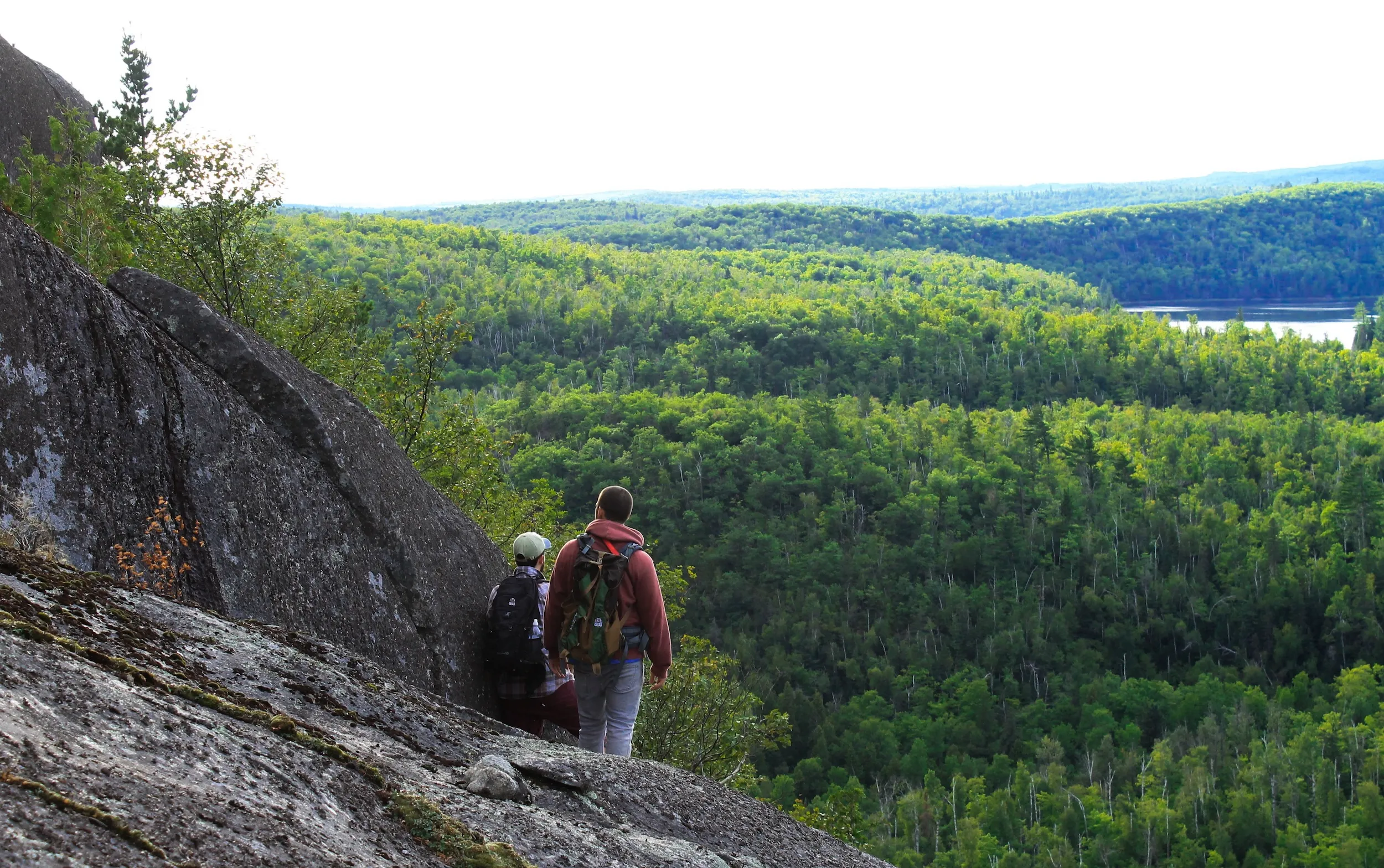 Mount Trudee overlook on the Superior Hiking Trail