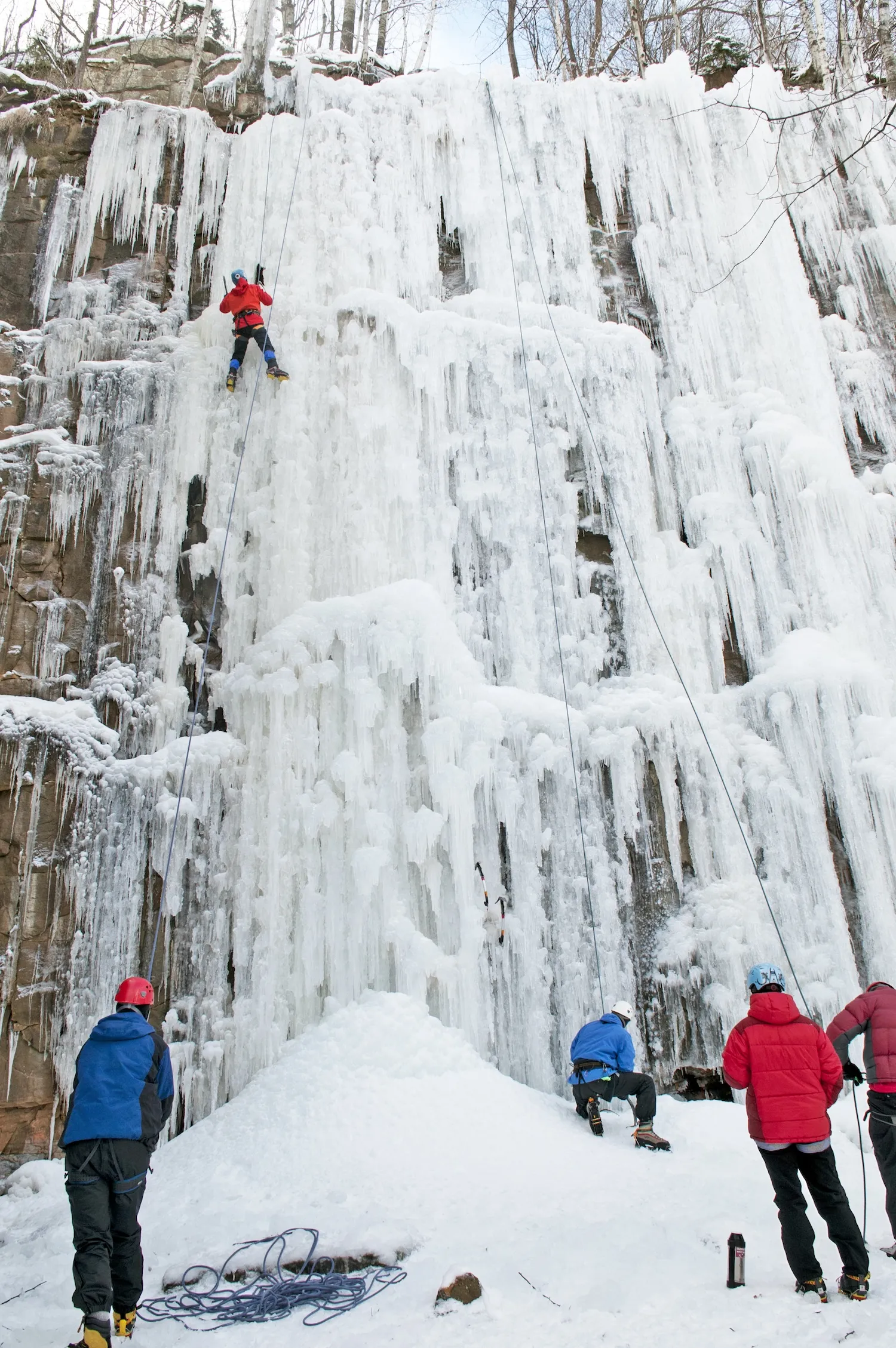 Sandstone Ice Climbing Festival at Robinson Park