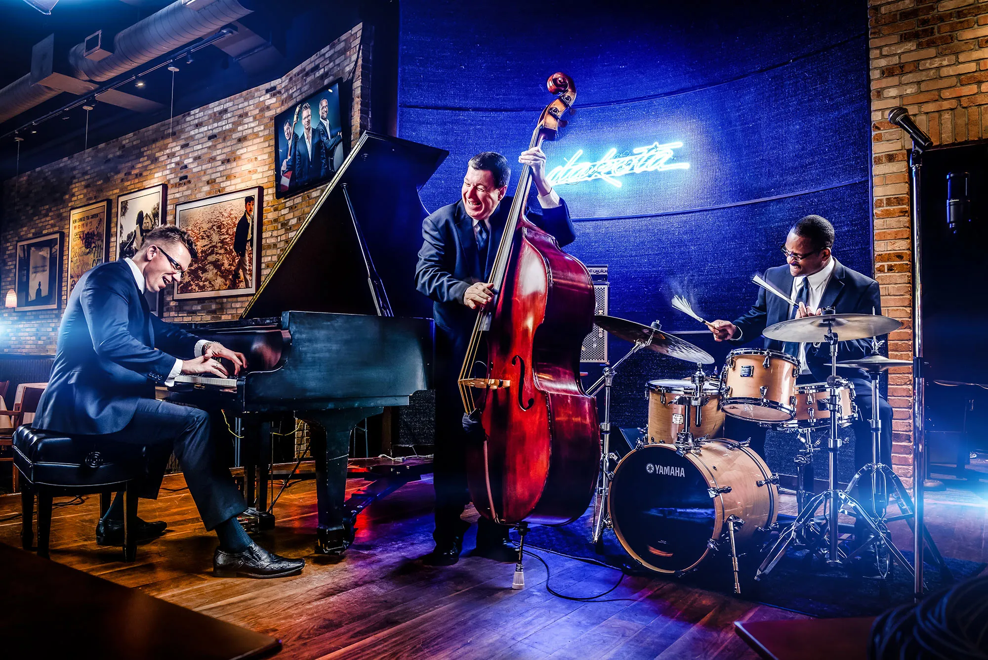 Local act Travis Anderson Trio at the Dakota
