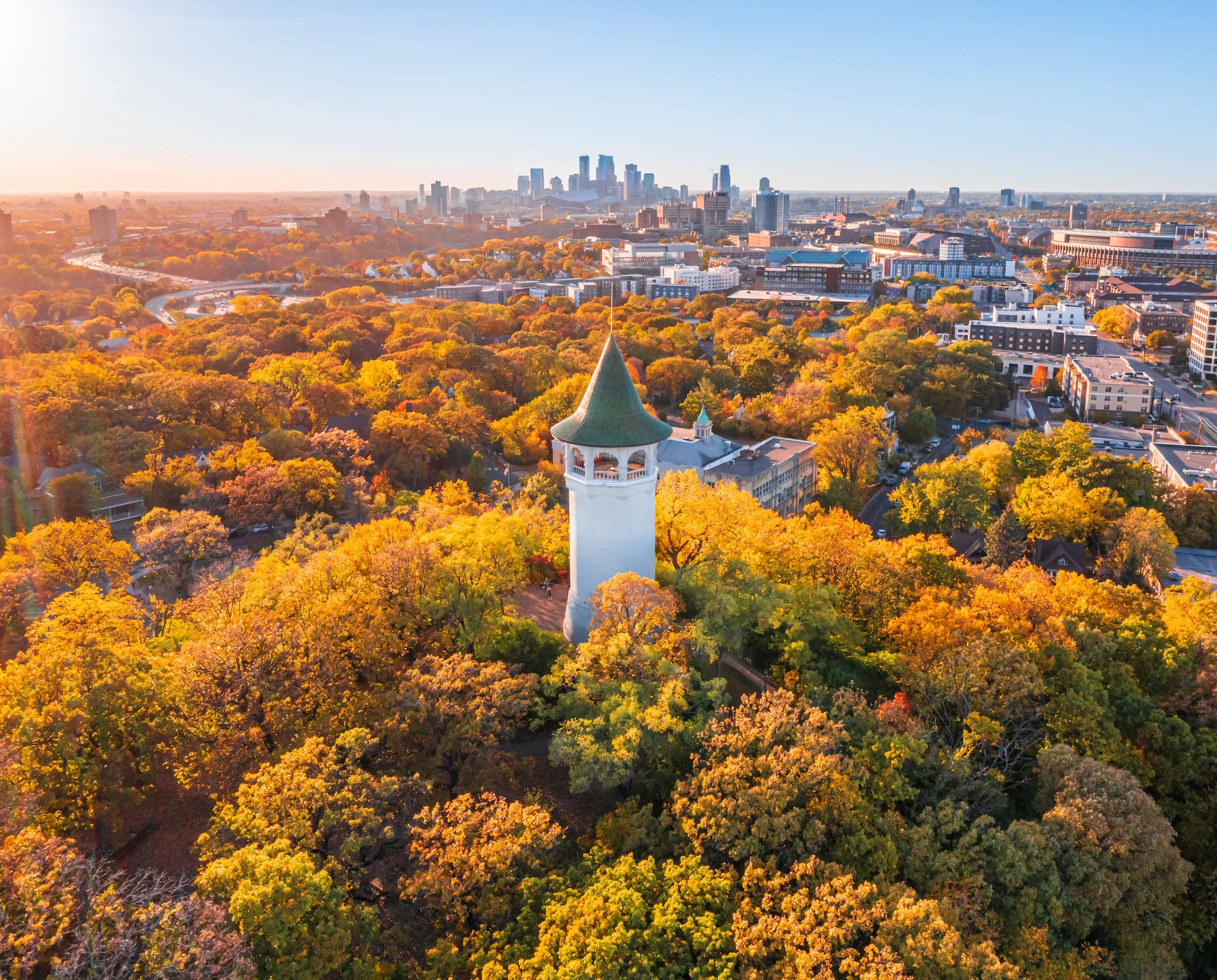 Prospect Park Water Tower in Minneapolis