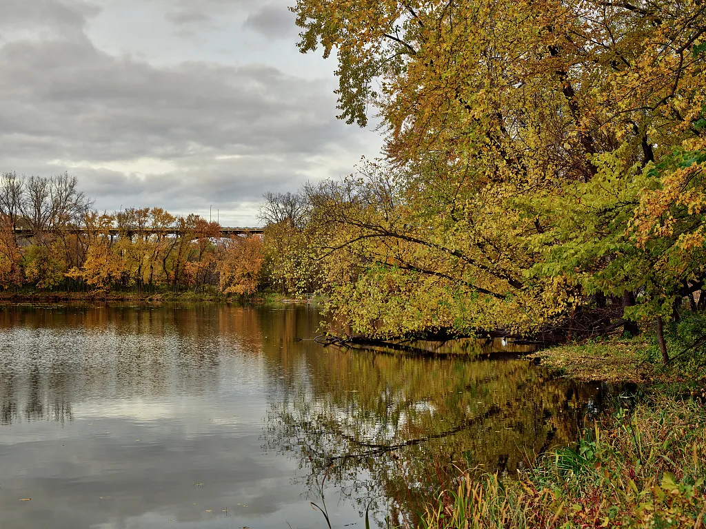Fort Snelling State Park in the fall