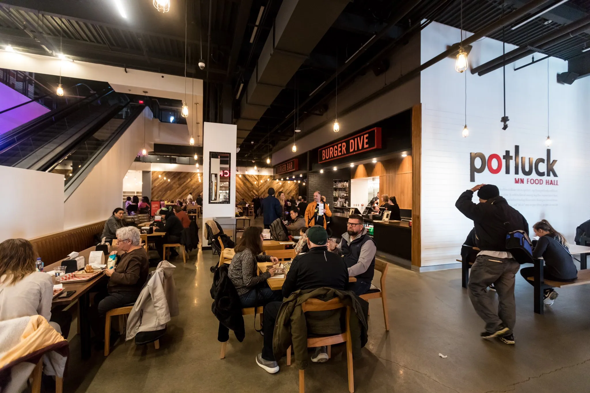 Potluck at Rosedale Center