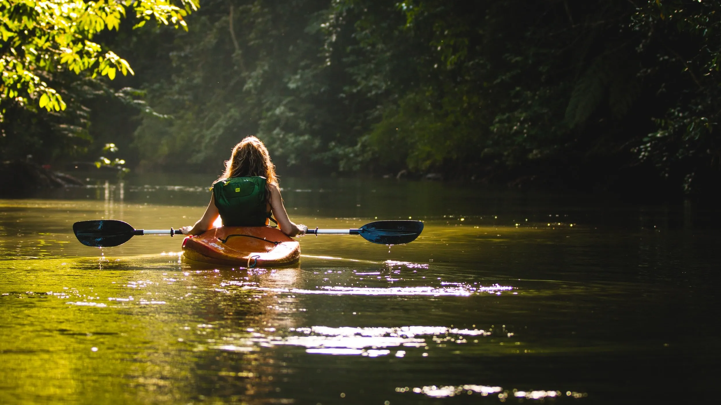 Paddling the Root River State Trail