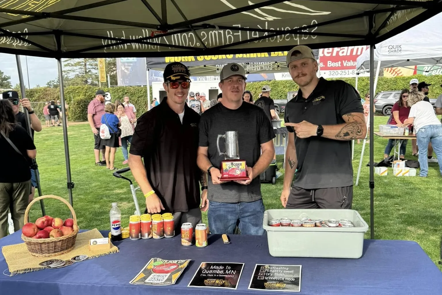 Yellow Belly Cider at St. Cloud's Craft Beer &amp; CiderFest