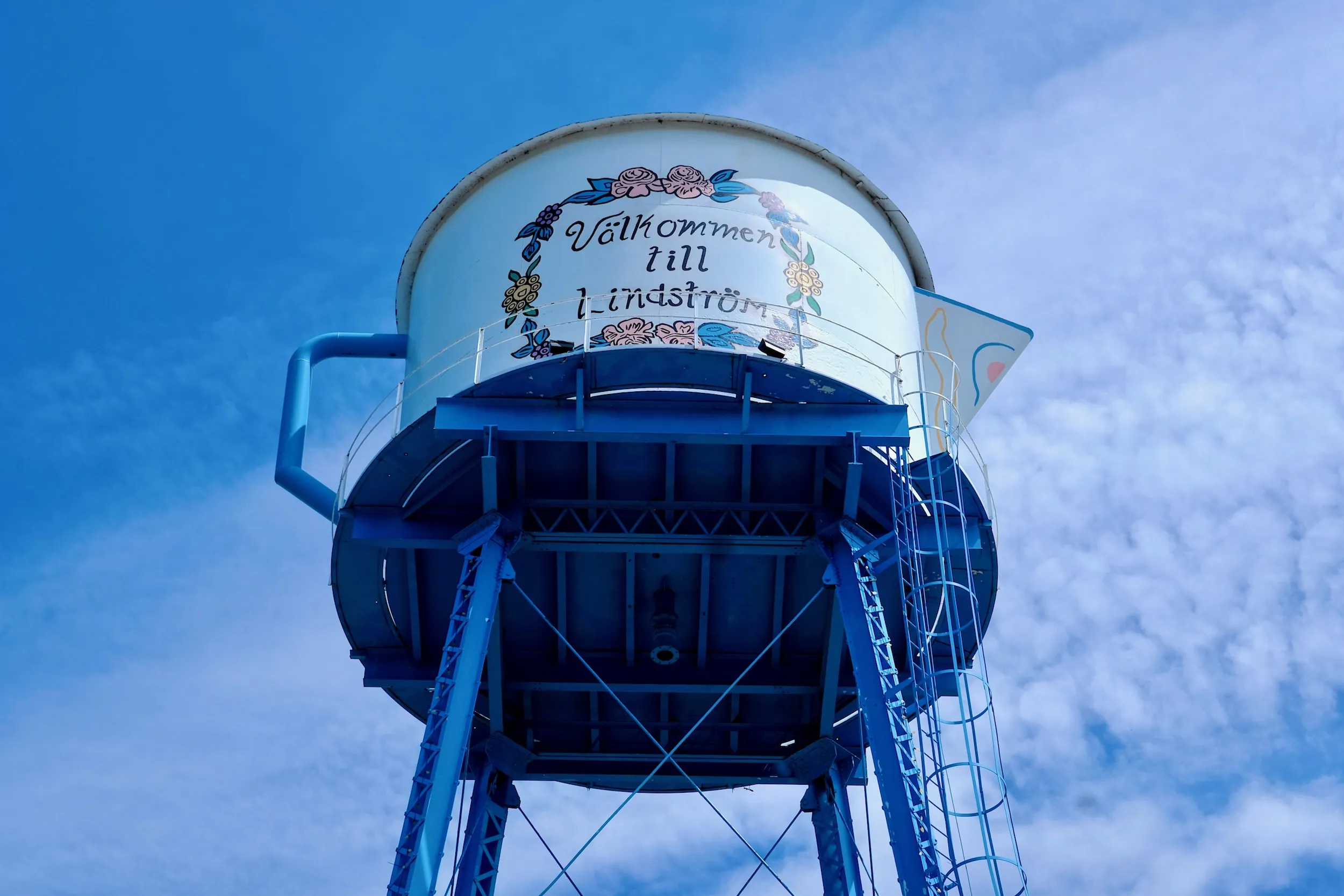 Lindstrom's coffee pot water tower