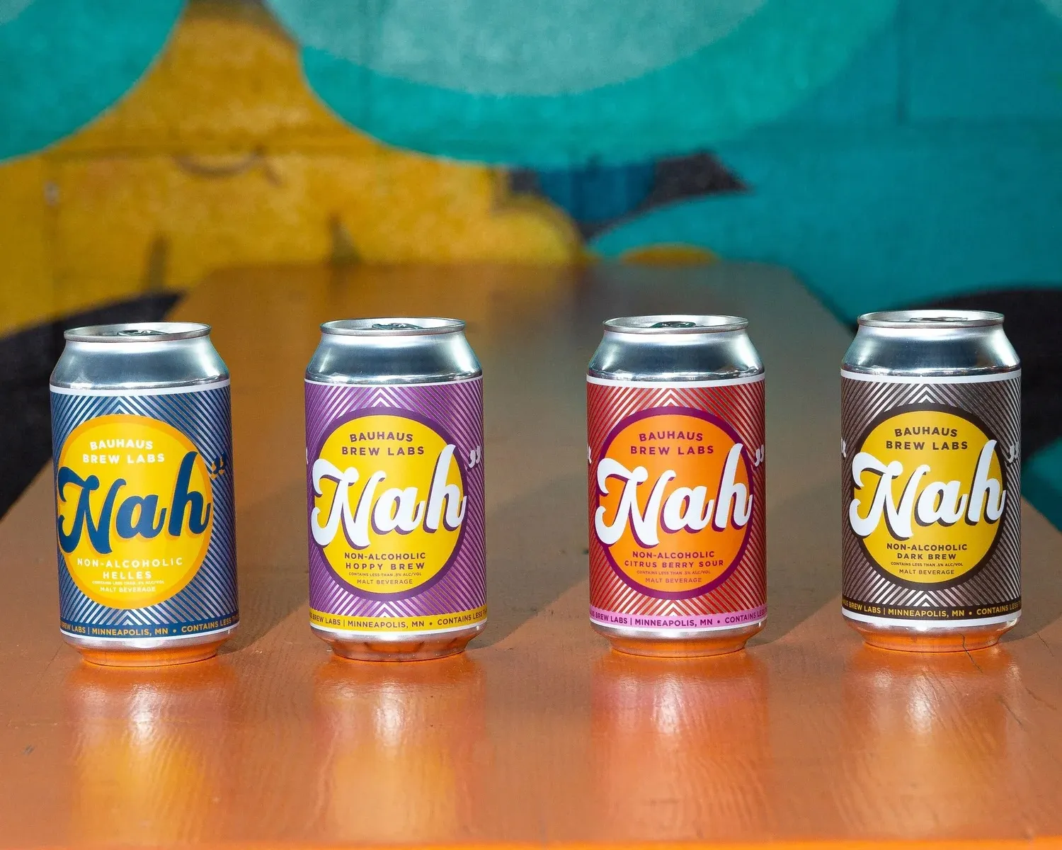 Bauhaus Brew Lab's Nah line of nonalcoholic beer