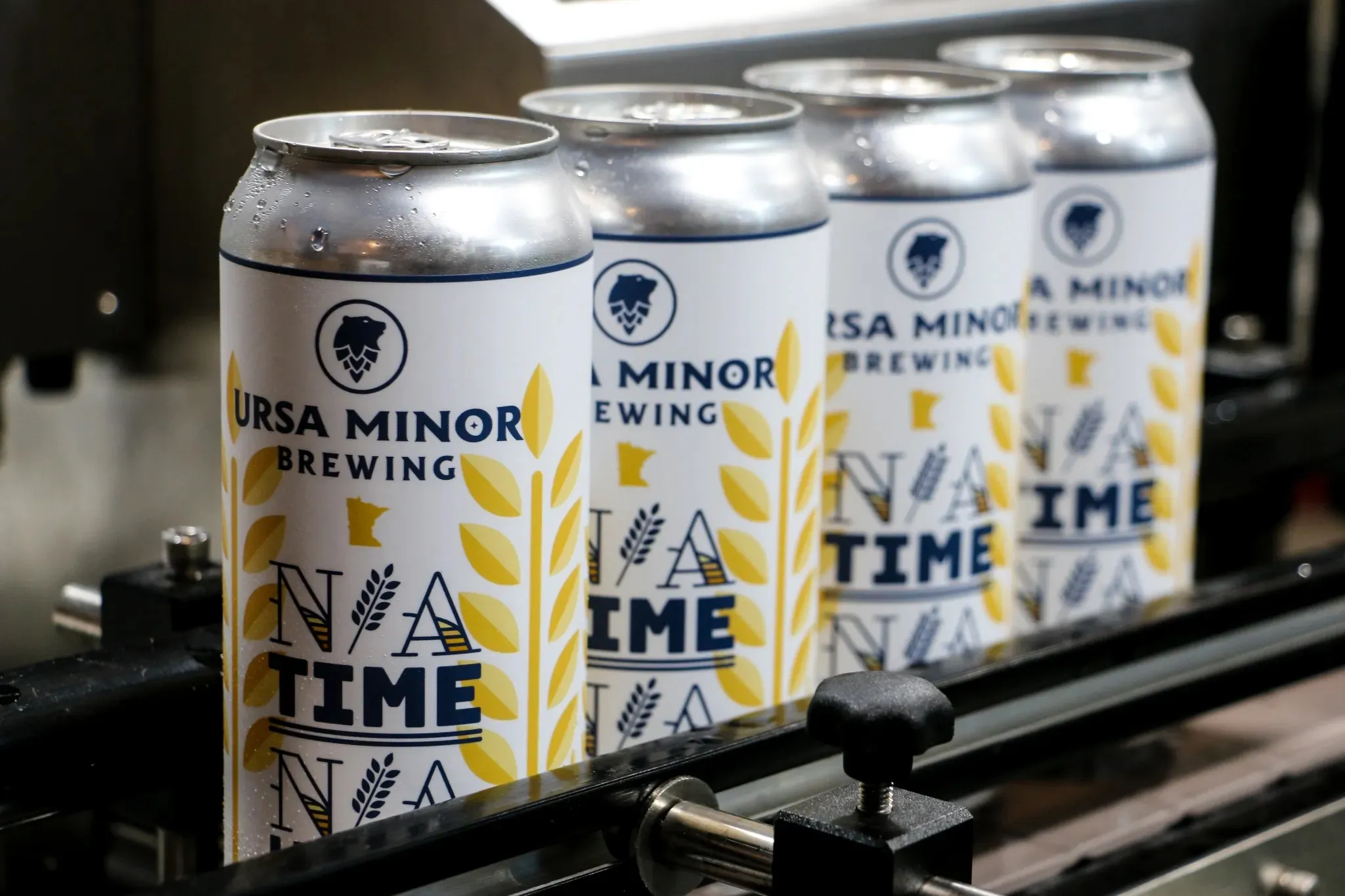 Ursa Minor's nonalcoholic NA Time NA Where beer
