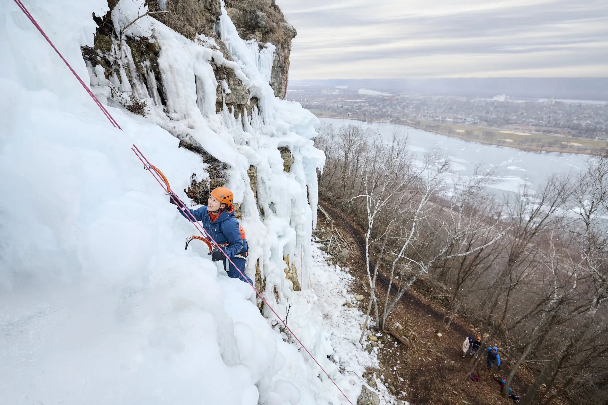 Winona's Ice Climbing Festival