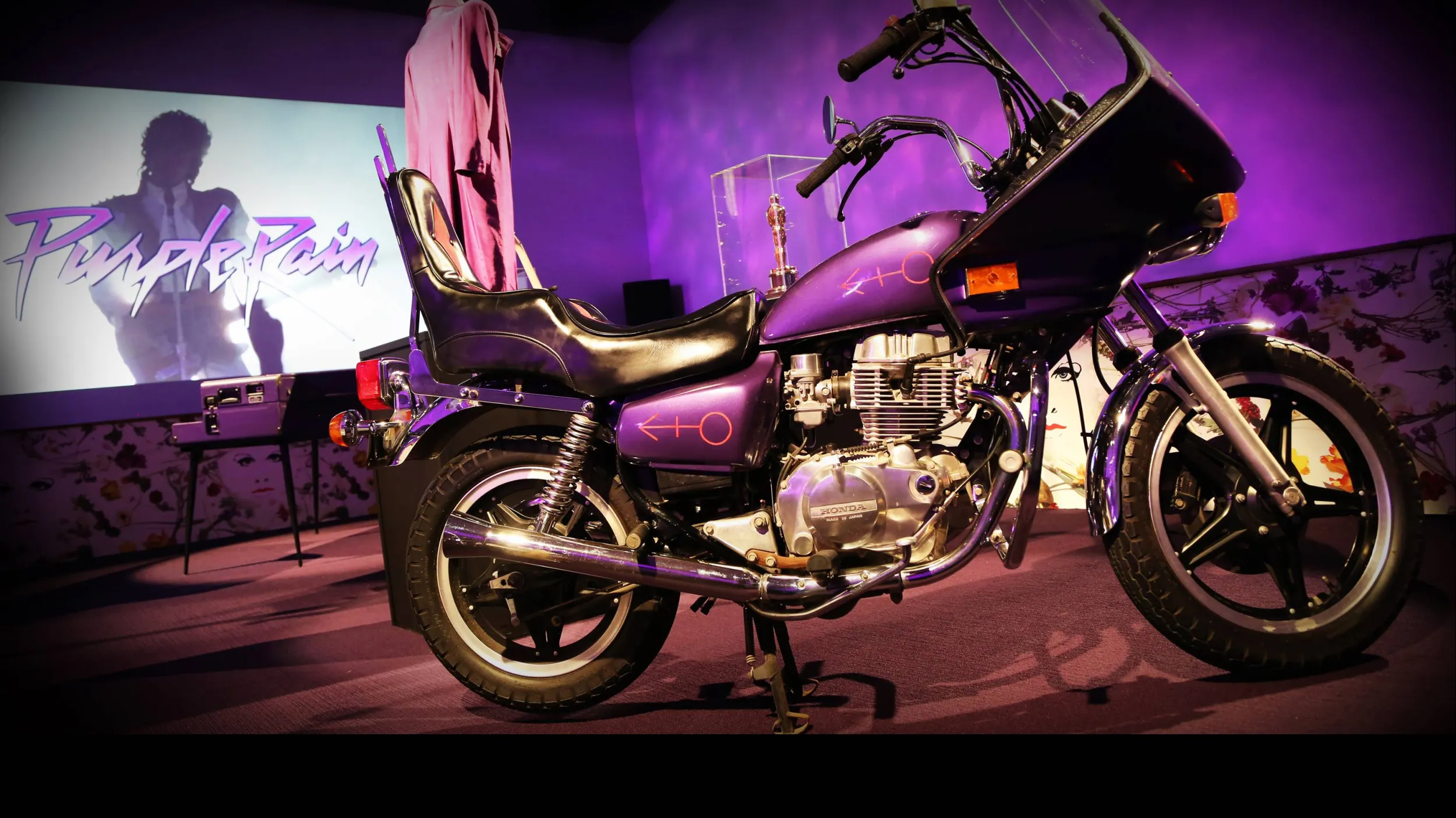 Prince's iconic "Purple Rain" motorcycle