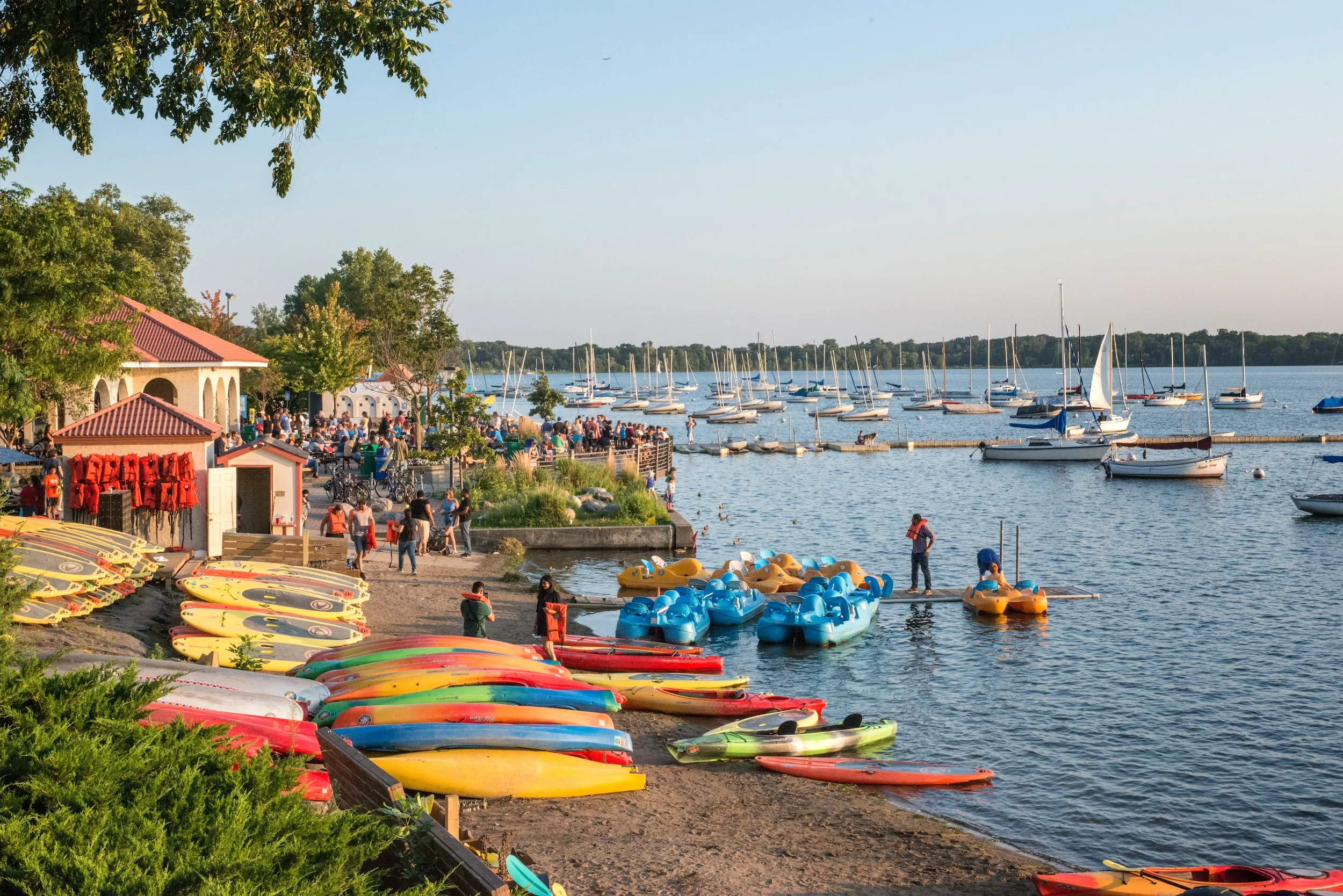 Bde Maka Ska in Uptown Minneapolis