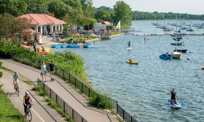 Activities Bde Maka Ska lake Minneapolis