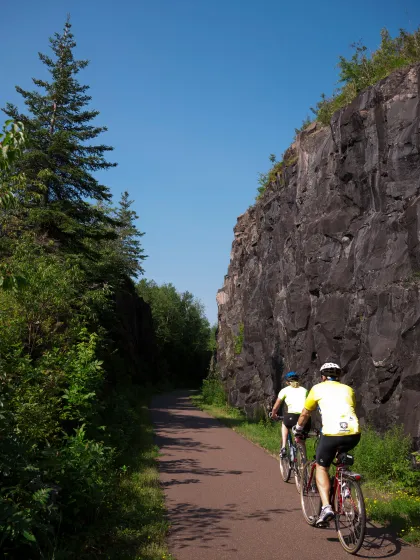 Biking the Willard Munger State Trail