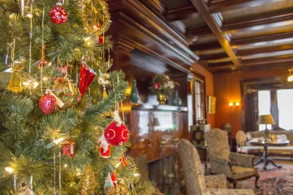 Holiday Decorations at Glensheen Mansion Duluth