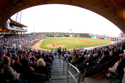 St Paul Saints baseball game at CHS Field