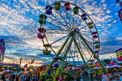 Ferris wheel at Minnesota State Fair