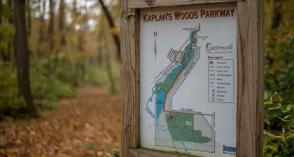 Kaplan Woods Parkway Owatonna trail map