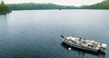 Loon Lake family fishing