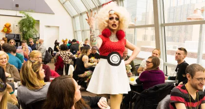 Pride Pokemon drag brunch Union rooftop Minneapolis