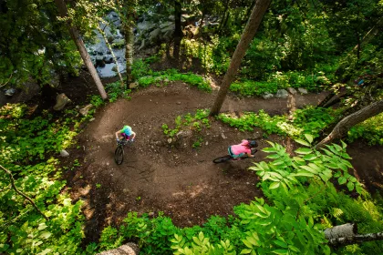 Summer mountain biking duluth
