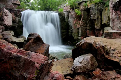 Winnewissa Falls at Pipestone National Monument