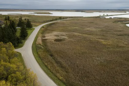 Agassiz National Wildlife Refuge aerial