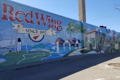 Red Wing mural
