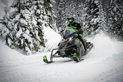 Snowmobiling in Thief River Falls