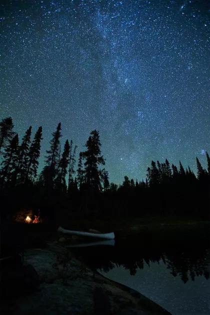 Boundary Waters Dark Skies Campsite