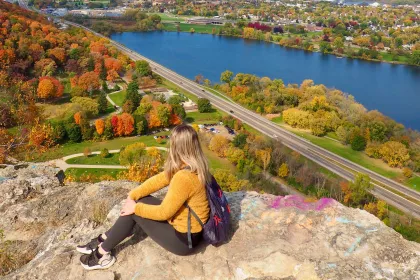 Overlooking Lake Winona
