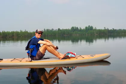 A peaceful paddle at Bear Head Lake State Park