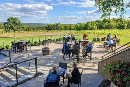 Patio at Rustic Roots Winery