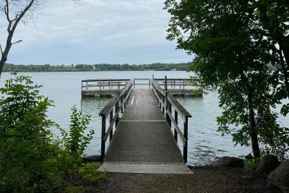 Sakatah Lake State Park dock