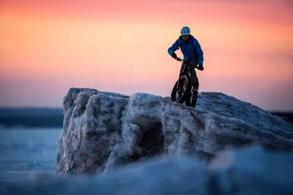 Winter Fat Biking Duluth