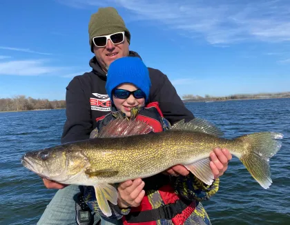 Walleye Fishing, Leech Lake