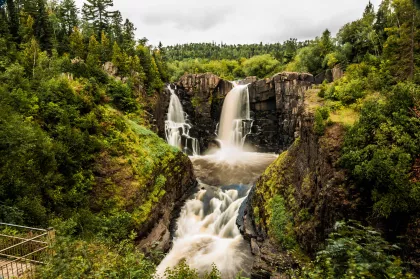 High Falls Waterfall, Grand Portage